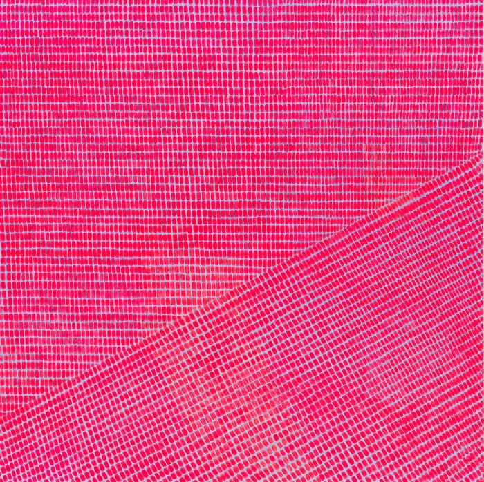 bright pink painting 
